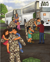 Army Children’s Book - My Mommy, My Soldier by Matthew E. Miller