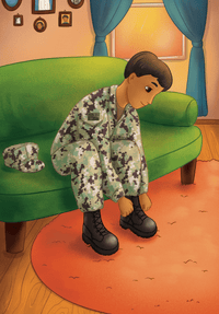 SWO (Surface Warfare Officer) Children's Book My Daddy, My Soldier by Matthew E. MILLER