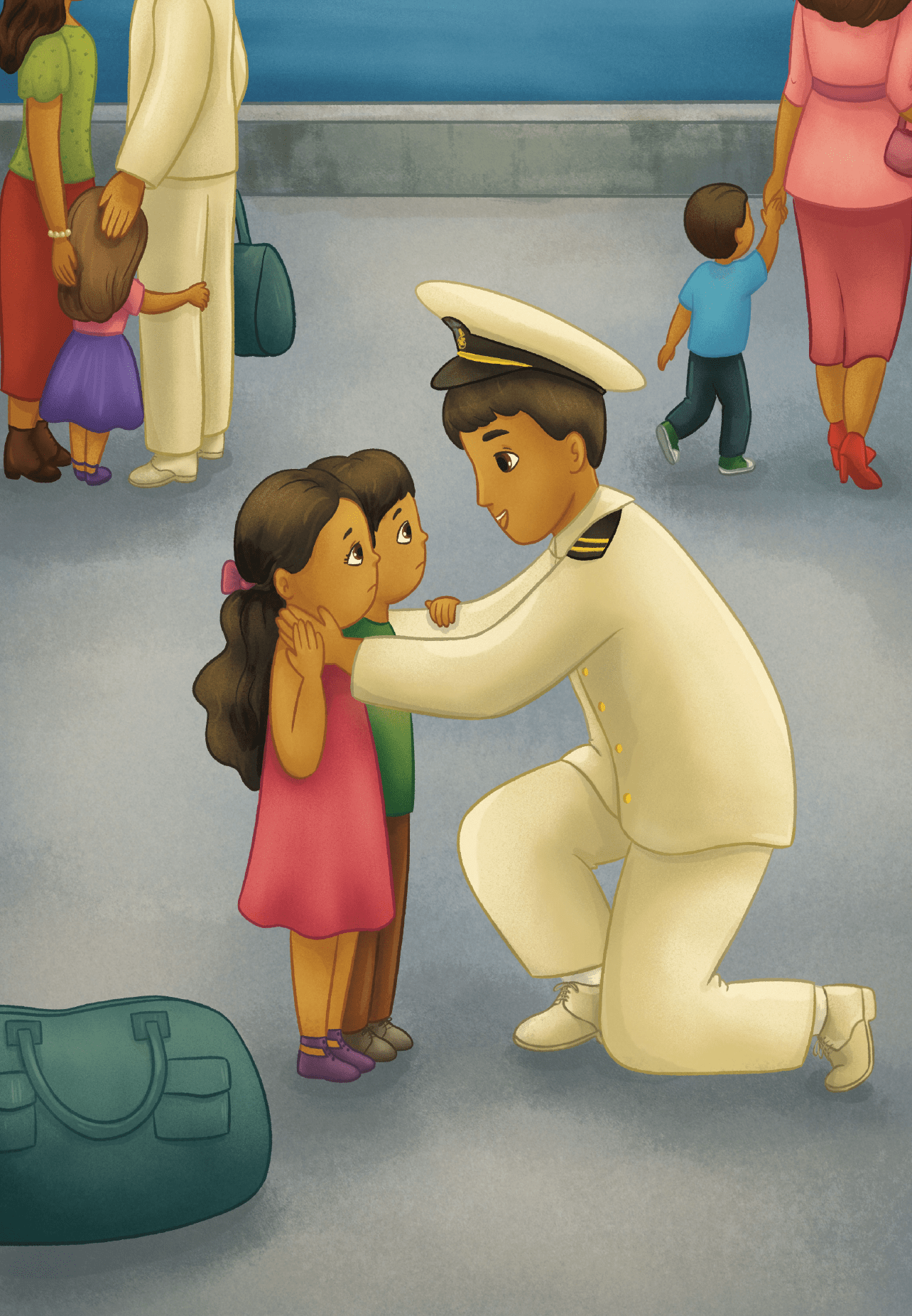 SWO (Surface Warfare Officer) Children's Book My Daddy, My Soldier by Matthew E. MILLER