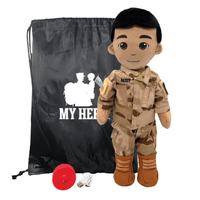 My Hero™ Army Soldier Daddy Doll | Custom Recordable Plush