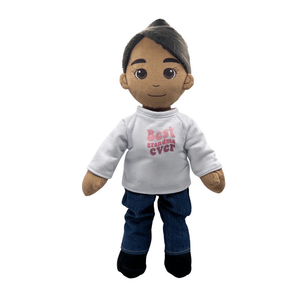 My Hero™ Custom Doll T-Shirt For Grandparents & More