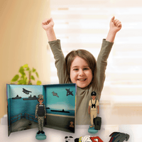 My Hero Navy Sailor Doll Set for Magnetic Playtime Fun