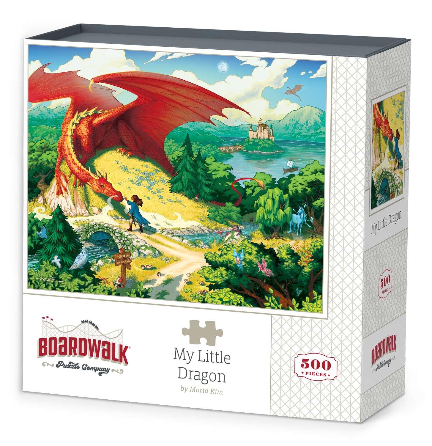 My Little Dragon 500 Piece Jigsaw Puzzle | Boardwalk Puzzles - BIG FRENCHIES