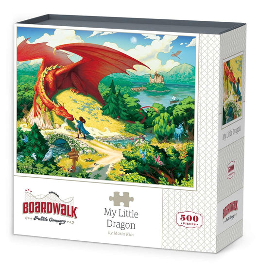 My Little Dragon 500 Piece Jigsaw Puzzle | Boardwalk Puzzles - BIG FRENCHIES