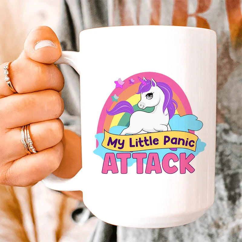 My Little Panic Attack Ceramic Mug 15 oz