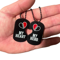 Deployment Gift for Kids - Dog Tag Set – Matching Dog Tag Set