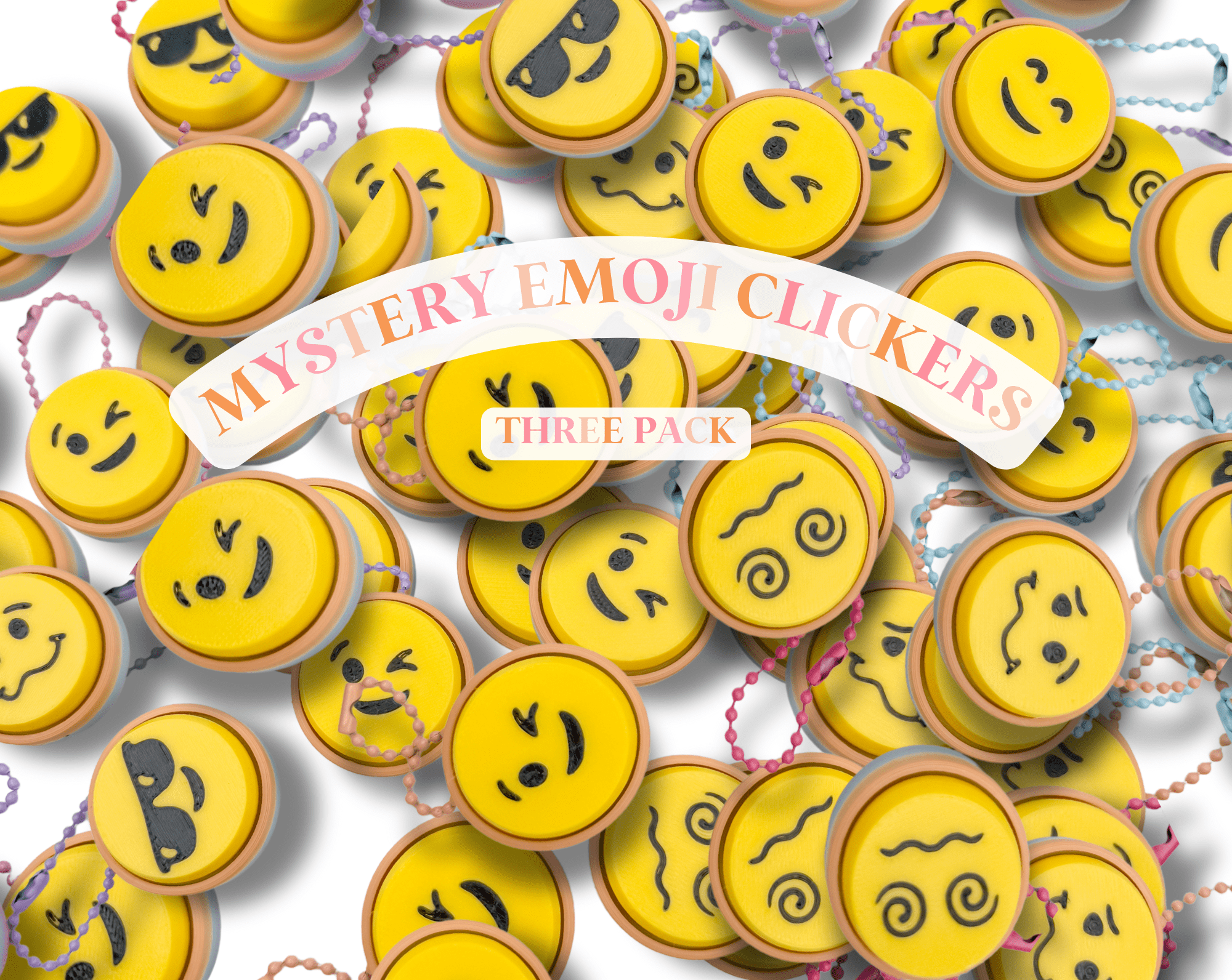 Mystery Pack Emoji Keyboard Clickers