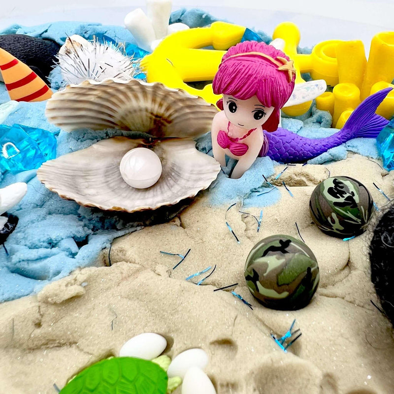Mystical Mermaid, Play Set with Kinetic Sand - BIG FRENCHIES