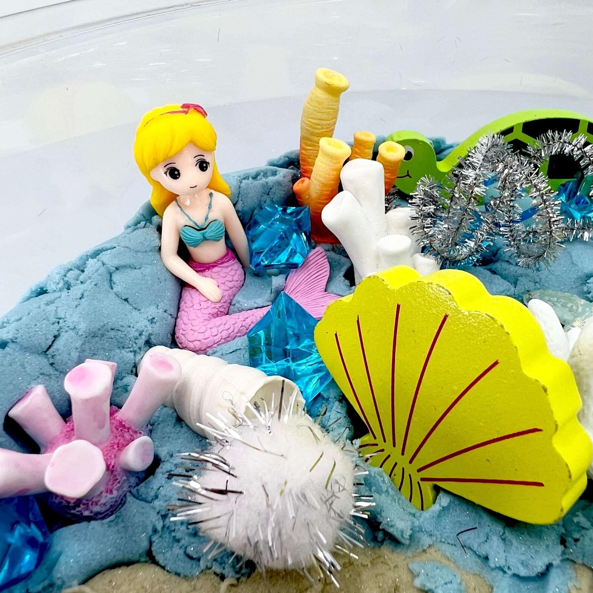 Mystical Mermaid, Play Set with Kinetic Sand - BIG FRENCHIES