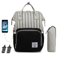 USB Diaper Baby Bag - # BAGEG11910001 - BIG FRENCHIES