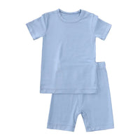 2023 Bamboo Fiber Toddler Kids Pajamas Set - # BOAA11710008