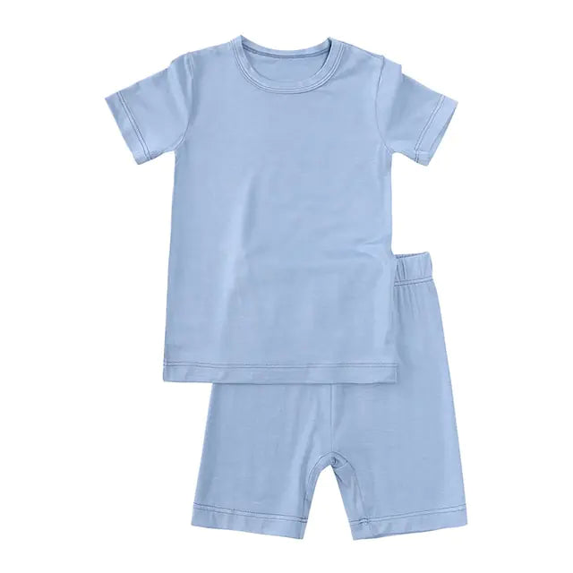2023 Bamboo Fiber Toddler Kids Pajamas Set - # BOAA11710008