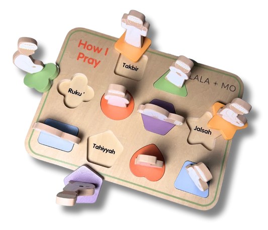 Prayer Steps Puzzle - BIG FRENCHIES