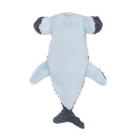Explore Dream Discover Navy, and Light Blue Hammerhead Shark Shaped Plush Stuffed Animal - BIG FRENCHIES
