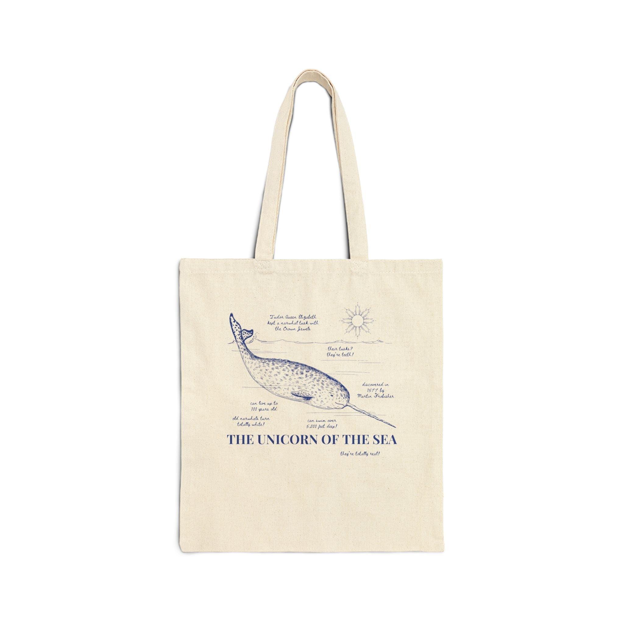 Narwhal Facts Tote Bag - BIG FRENCHIES