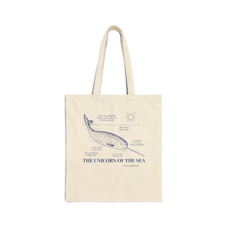 Narwhal Facts Tote Bag - BIG FRENCHIES