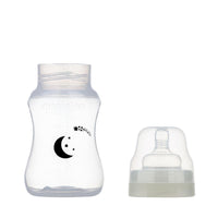 Mamajoo Night & Day Baby Bottle 270ml: Anti-Colic, BPA-Free, Glow-in-the-Dark - Perfect Infant Feeding for Colic Relief and Easy Nighttime Use