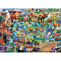 National Parks of America 1000 Piece Jigsaw Jigsaw Puzzle by Masterpieces Puzzles - BIG FRENCHIES