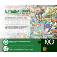 National Parks of America 1000 Piece Puzzle by Masterpieces - BIG FRENCHIES