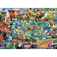 National Parks of America 1000 Piece Puzzle by Masterpieces - BIG FRENCHIES