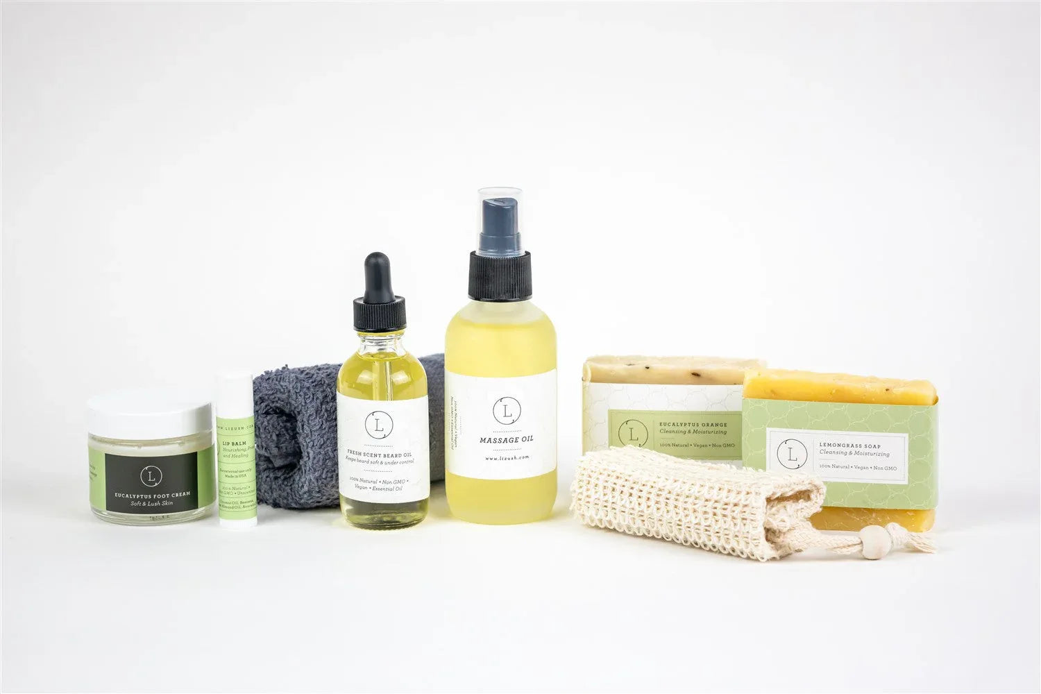 Father's Day Gift -Fresh earthy Natural skincare set, Eucalyptus Men Grooming kit - BIG FRENCHIES