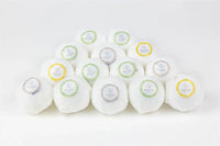 Bulk - 100 Natural Vegan Mix scents Bath Bombs - White - BIG FRENCHIES