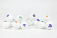 Bulk - 100 Natural Vegan Mix scents Bath Bombs - White - BIG FRENCHIES