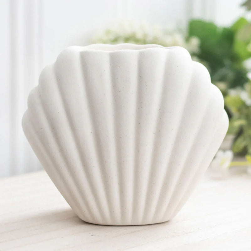Nautical Seashell Oil Burner and Wax Warmer - BIG FRENCHIES