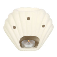 Nautical Seashell Oil Burner and Wax Warmer - BIG FRENCHIES