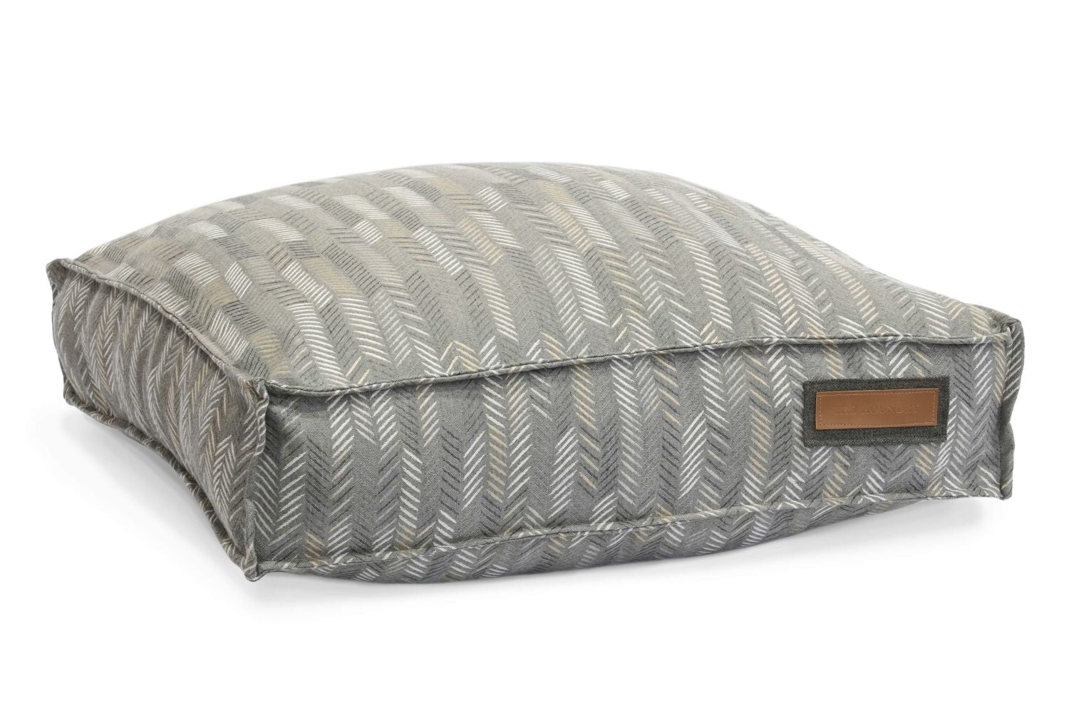 Lounger Pet Bed in Muttly Merle - BIG FRENCHIES