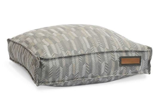 Lounger Pet Bed in Muttly Merle - BIG FRENCHIES