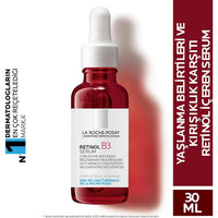 La Roche Posay Anti-Aging Retinol B3 Serum - Reduces Fine Lines & Wrinkles, 30 ml