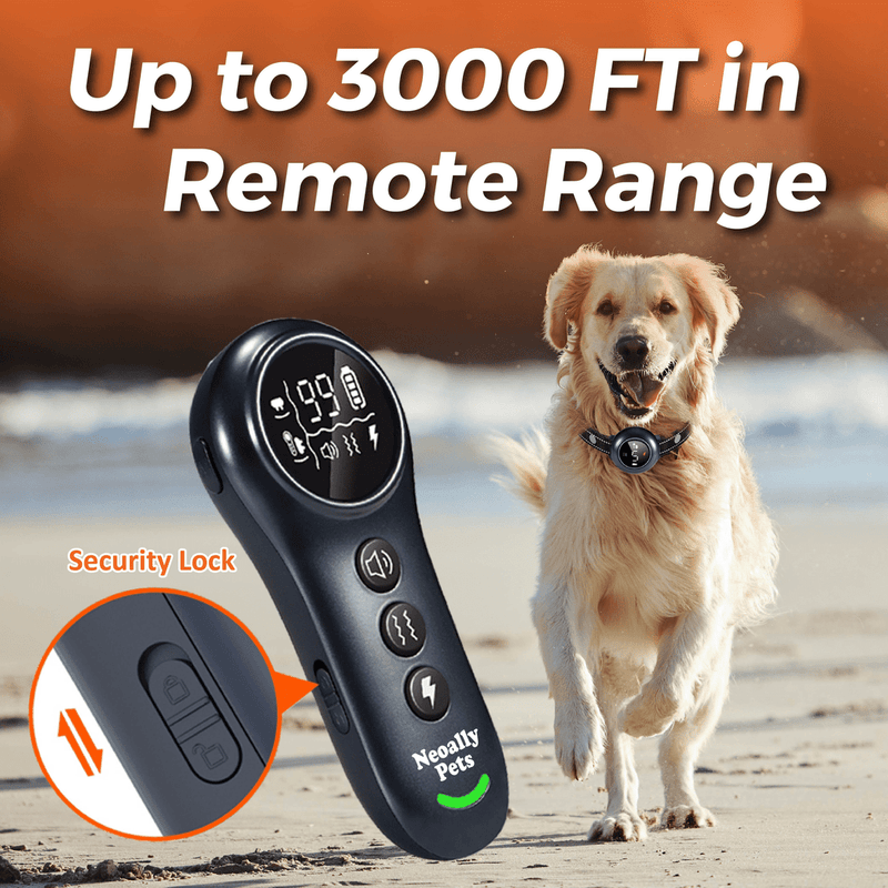 NeoAlly 2-in-1 Dog Training & Bark Control Collar | Automatic Barking ...