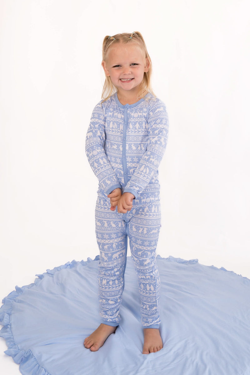 Arctic Fair Isle | Snap Romper - BIG FRENCHIES