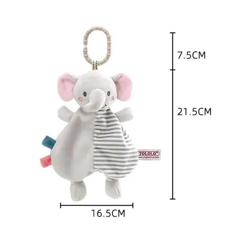 New Incredible Stuffed Toys Soft Animal Rabitt Kids Toy Soothe Appease Towel Saliva Plush Toy for Sleep Pacify Toy Infants Newborn Doll Baby Toys 0 12 Months - BIG FRENCHIES