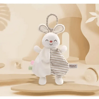 New Incredible Stuffed Toys Soft Animal Rabitt Kids Toy Soothe Appease Towel Saliva Plush Toy for Sleep Pacify Toy Infants Newborn Doll Baby Toys 0 12 Months - BIG FRENCHIES
