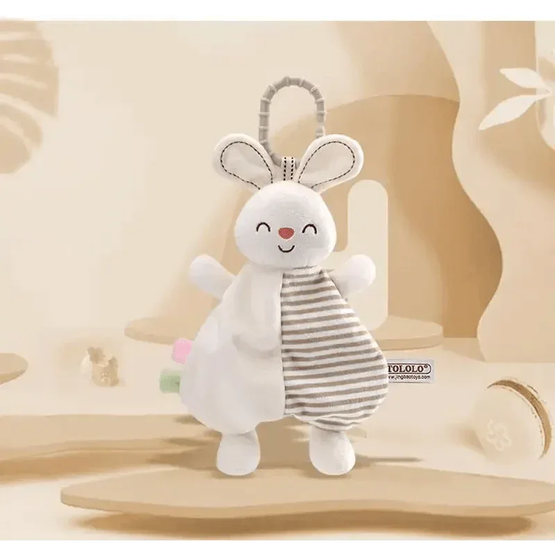 New Incredible Stuffed Toys Soft Animal Rabitt Kids Toy Soothe Appease Towel Saliva Plush Toy for Sleep Pacify Toy Infants Newborn Doll Baby Toys 0 12 Months - BIG FRENCHIES