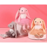 New Incredible Stuffed Toys Soft Animal Rabitt Kids Toy Soothe Appease Towel Saliva Plush Toy for Sleep Pacify Toy Infants Newborn Doll Baby Toys 0 12 Months - BIG FRENCHIES
