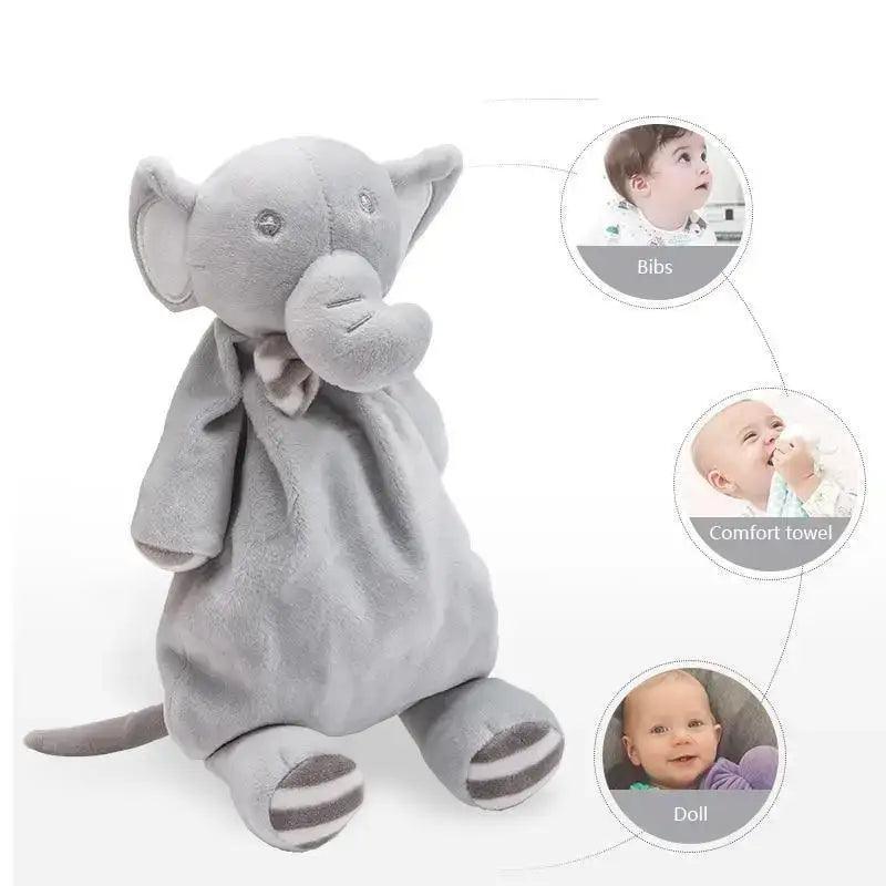New Incredible Stuffed Toys Soft Animal Rabitt Kids Toy Soothe Appease Towel Saliva Plush Toy for Sleep Pacify Toy Infants Newborn Doll Baby Toys 0 12 Months - BIG FRENCHIES