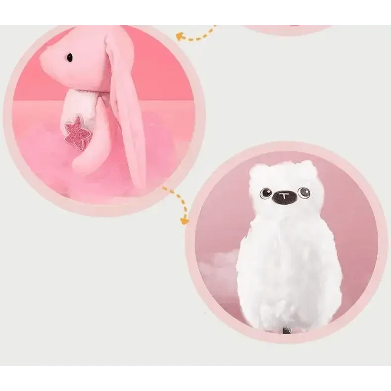 New Incredible Stuffed Toys Soft Animal Rabitt Kids Toy Soothe Appease Towel Saliva Plush Toy for Sleep Pacify Toy Infants Newborn Doll Baby Toys 0 12 Months - BIG FRENCHIES