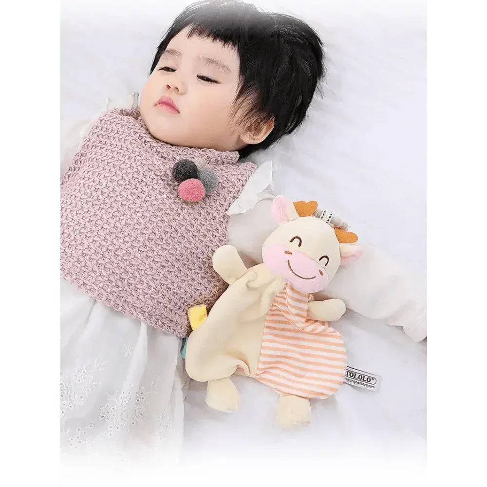 New Incredible Stuffed Toys Soft Animal Rabitt Kids Toy Soothe Appease Towel Saliva Plush Toy for Sleep Pacify Toy Infants Newborn Doll Baby Toys 0 12 Months - BIG FRENCHIES