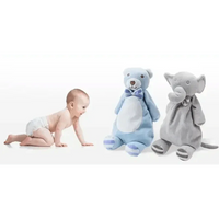 New Incredible Stuffed Toys Soft Animal Rabitt Kids Toy Soothe Appease Towel Saliva Plush Toy for Sleep Pacify Toy Infants Newborn Doll Baby Toys 0 12 Months - BIG FRENCHIES