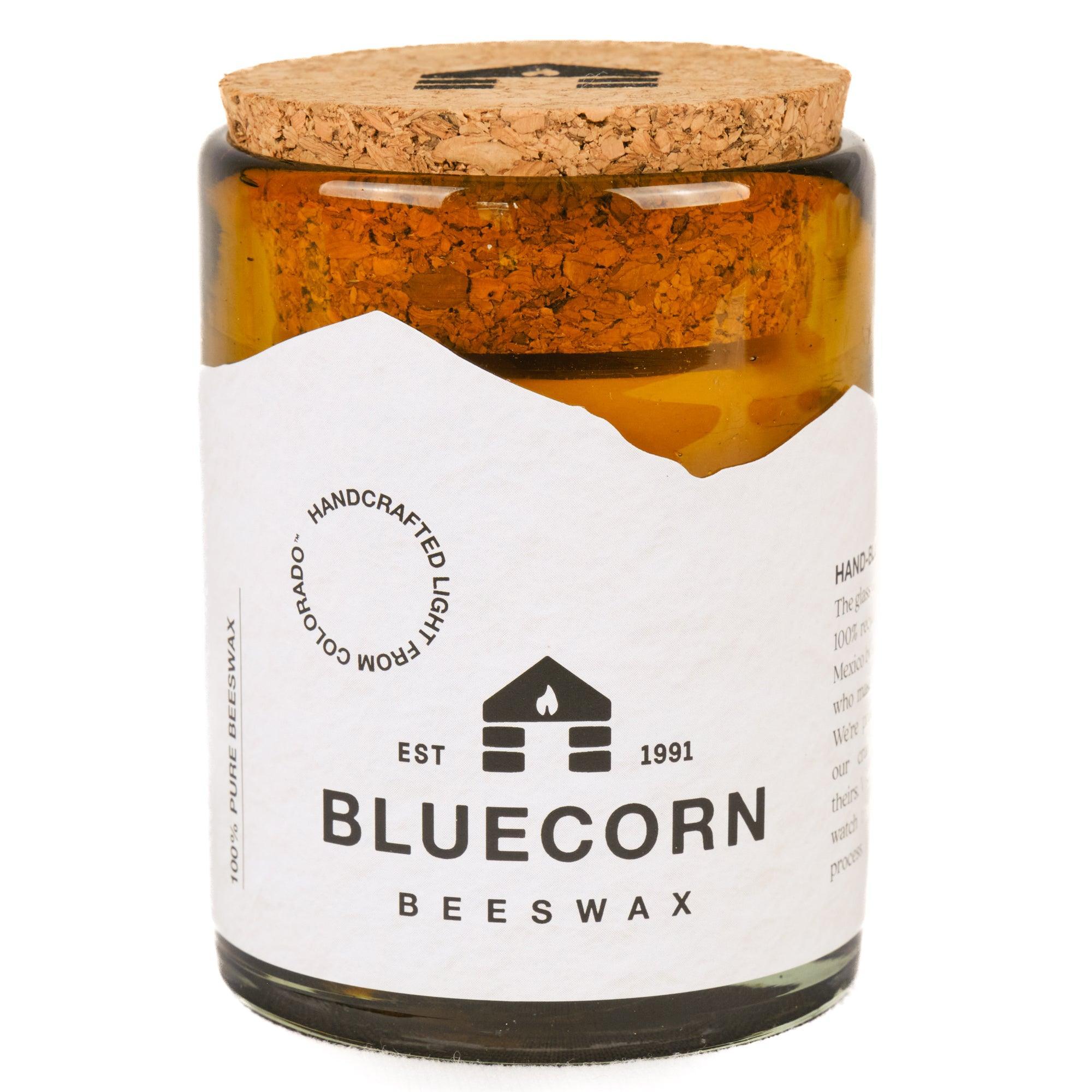 Pure Beeswax Candle in Blown Glass - BIG FRENCHIES