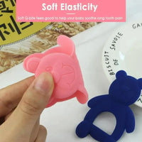 New Silicone Baby Teethers Cute Bear Shape Kids Teethers Safety Children Teething Infants Chewing Toys Newborn Dental Care - BIG FRENCHIES