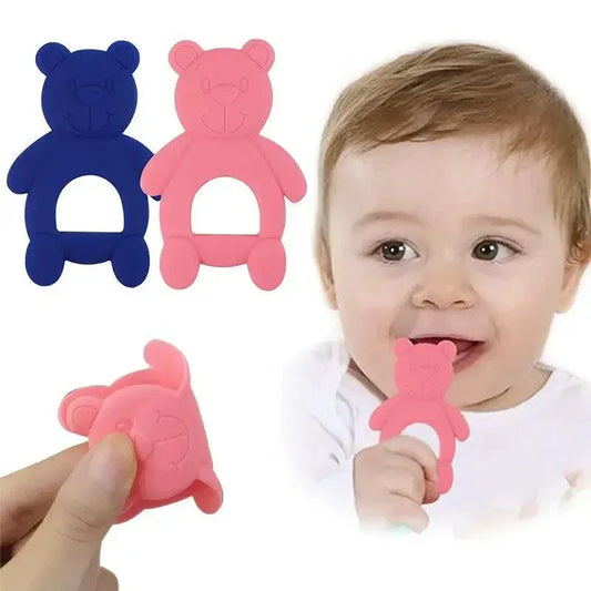 New Silicone Baby Teethers Cute Bear Shape Kids Teethers Safety Children Teething Infants Chewing Toys Newborn Dental Care - BIG FRENCHIES
