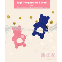 New Silicone Baby Teethers Cute Bear Shape Kids Teethers Safety Children Teething Infants Chewing Toys Newborn Dental Care - BIG FRENCHIES