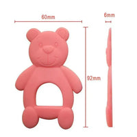 New Silicone Baby Teethers Cute Bear Shape Kids Teethers Safety Children Teething Infants Chewing Toys Newborn Dental Care - BIG FRENCHIES
