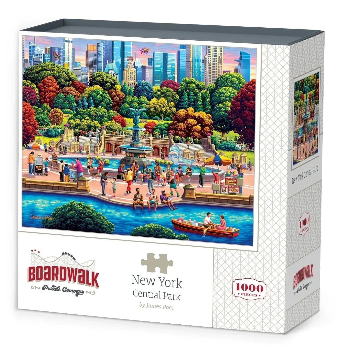 New York Central Park 1000 Piece Jigsaw Puzzle by Boardwalk Puzzle Company - BIG FRENCHIES