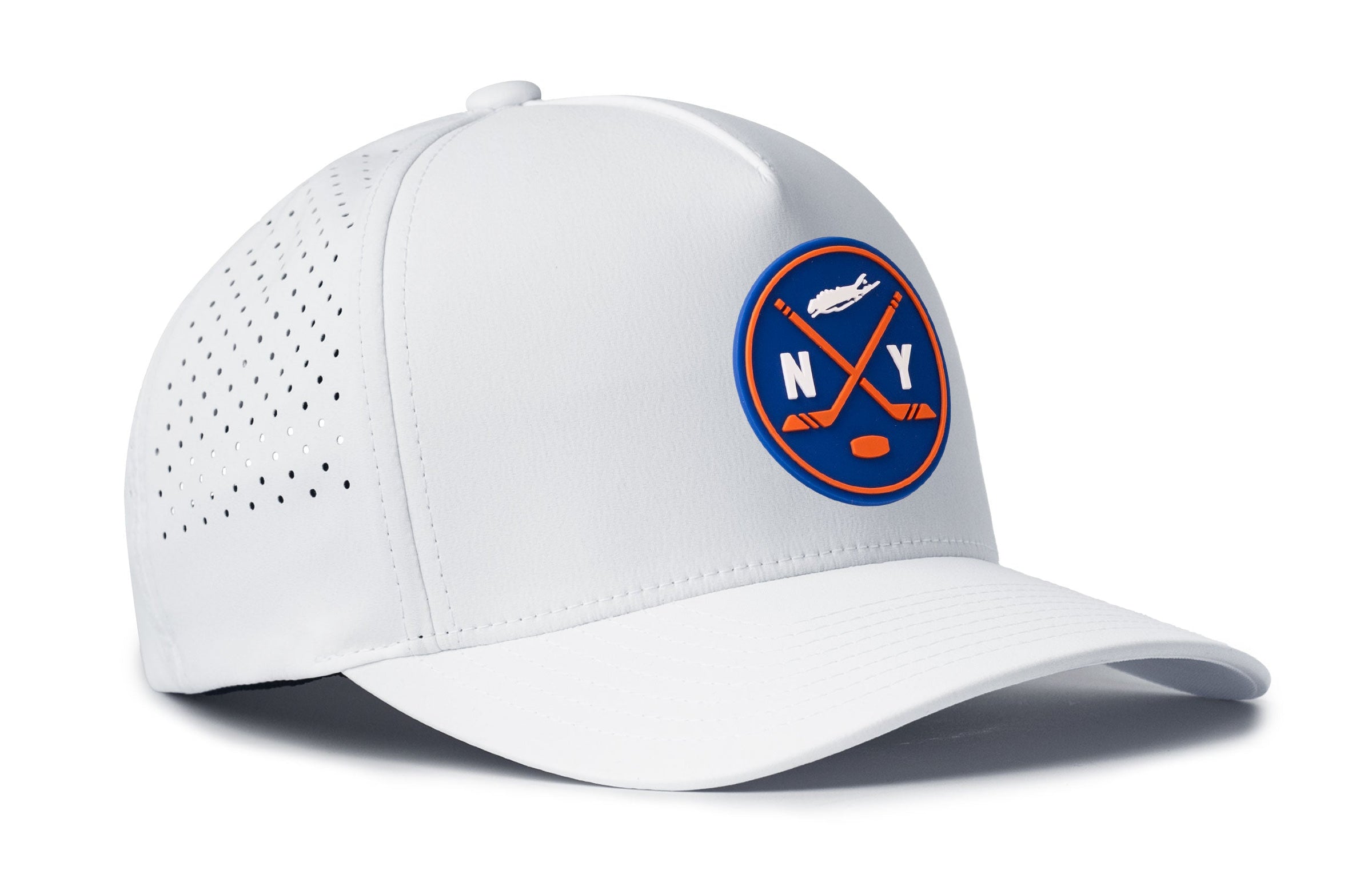 New York Hockey Performance 5-Panel Hat  |  NY X Flexfit Snapback
