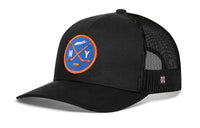 New York Hockey Trucker Hat  |  NY X Snapback